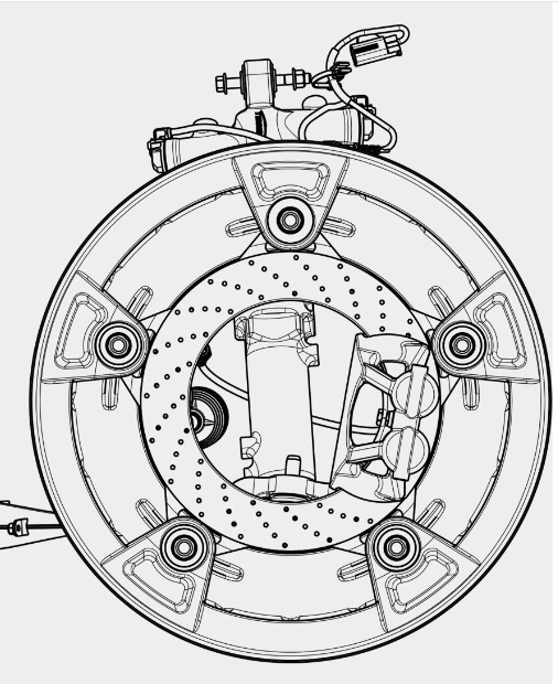 s-DRIVE all-in-one in-wheel drivetrain